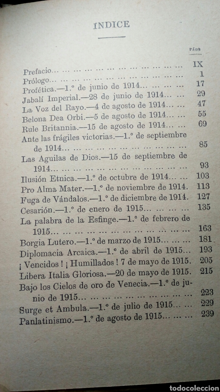 Libros antiguos: Cl&eacute;psidra roja. Vargas Vila. - Foto 6