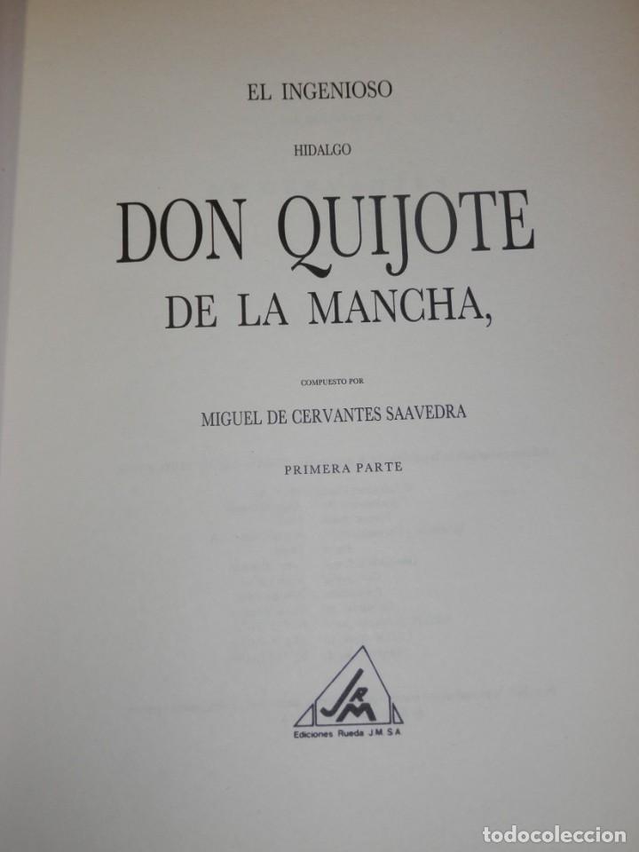 Libros antiguos: LIBRO DON QUIJOTE DE MIGUEL DE CERVANTES - Foto 4