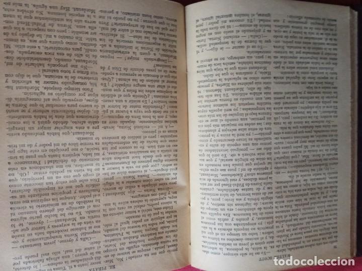 Libros antiguos: EL PIRATA. WALTER SCOTT. - Foto 5