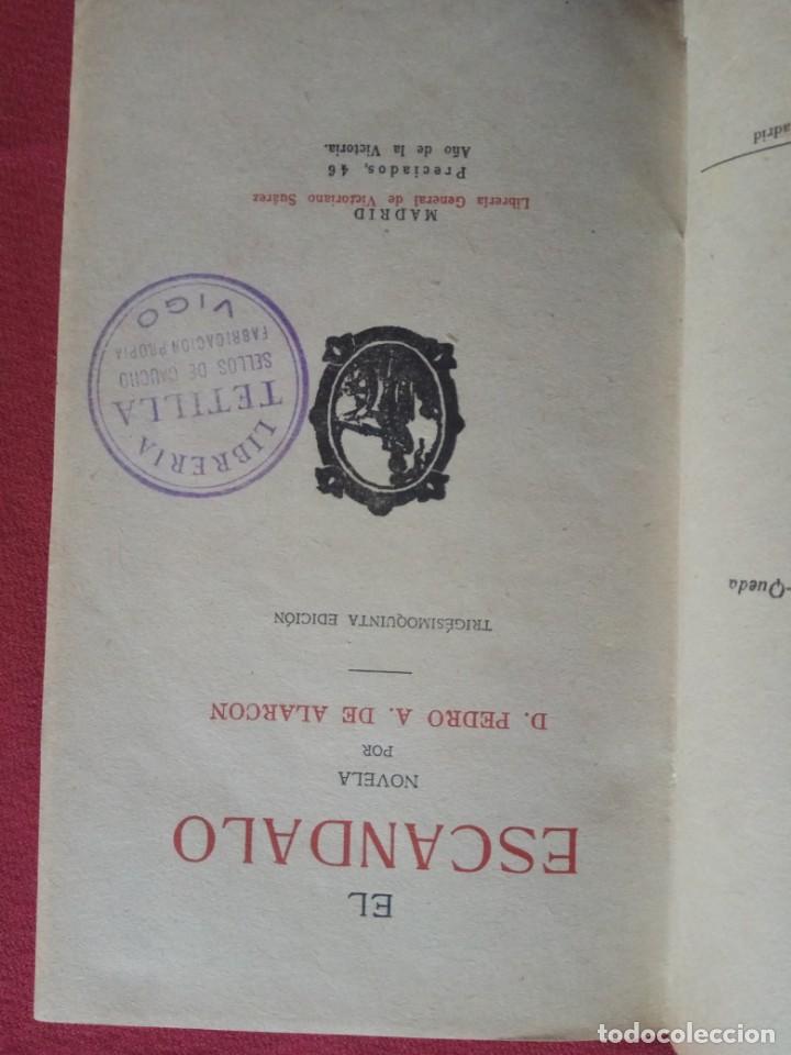 El Escandalo Pedro Antonio De Alarcón Comprar Libros Antiguos Clásicos En Todocoleccion 3321