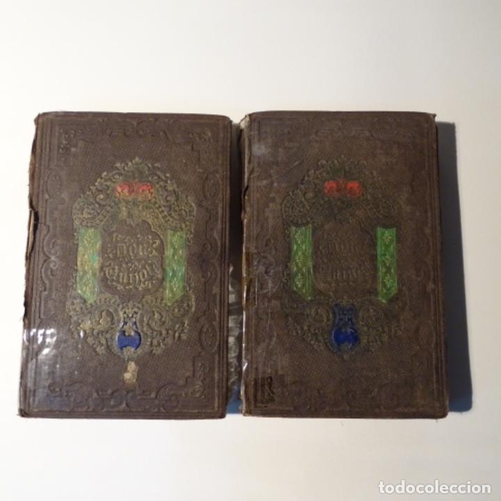Libros antiguos: 2 tomos del quijote.a&ntilde;o 1857. - Foto 1