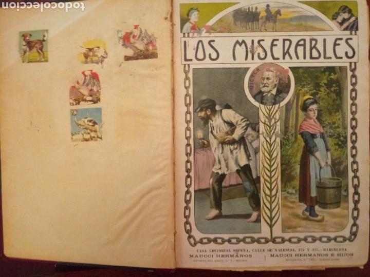 Libros antiguos: Libro LOS MISERABLES VICTOR HUGO. Casa editorial sopena - Foto 1