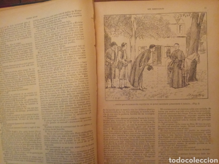 Libros antiguos: Libro LOS MISERABLES VICTOR HUGO. Casa editorial sopena - Foto 8