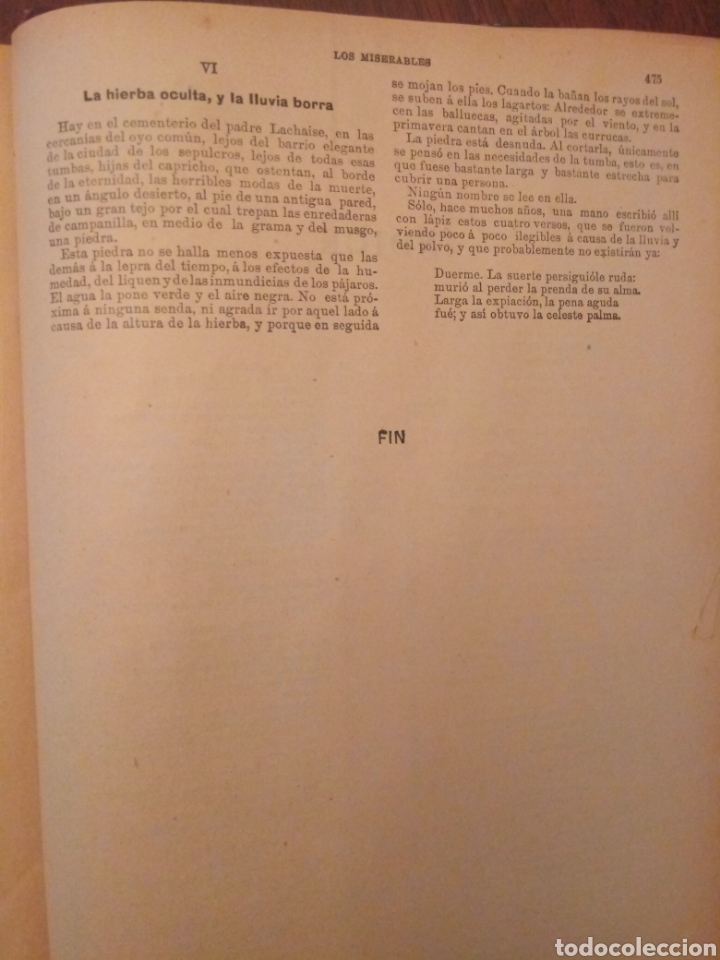 Libros antiguos: Libro LOS MISERABLES VICTOR HUGO. Casa editorial sopena - Foto 11
