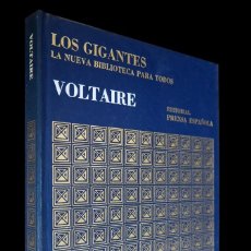 Libros antiguos: LOS GIGANTES. LA NUEVA BIBLIOTECA PARA TODOS. VOLTAIRE. EDITORIAL PRENSA ESPAÑOLA. 1971