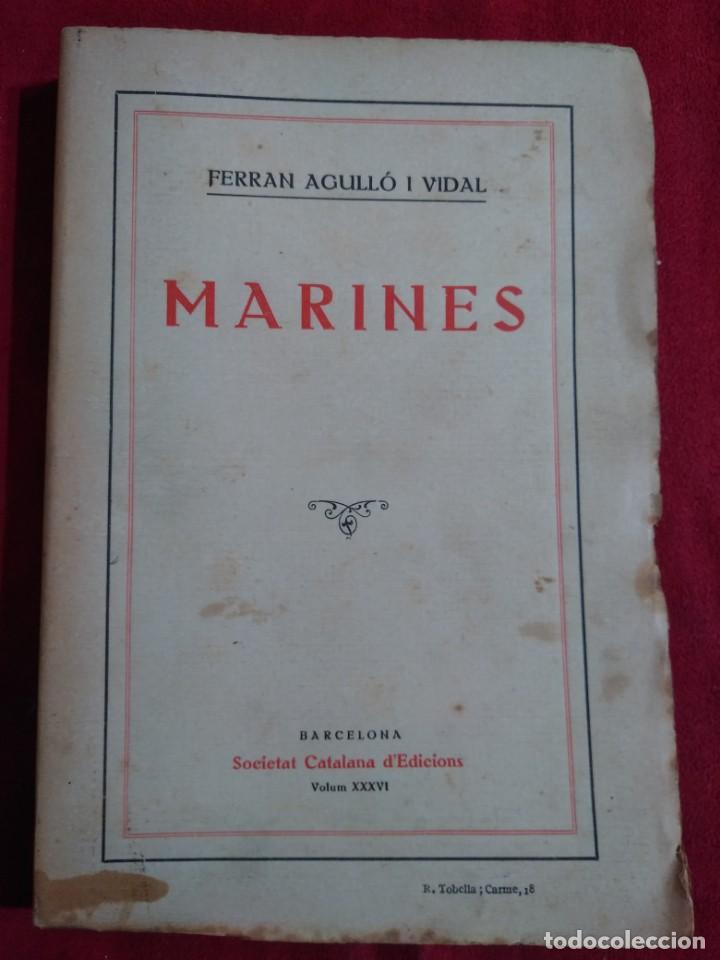 Libros antiguos: MARINES FERRAN AGULLO I VIDAL A&Ntilde;O 1917 - Foto 1