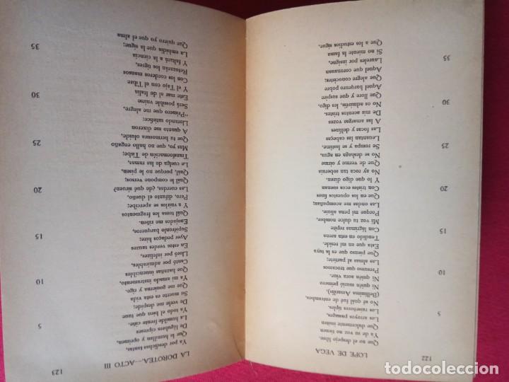 Libros antiguos: La dorotea - Lope de Vega - 1913. - Foto 4