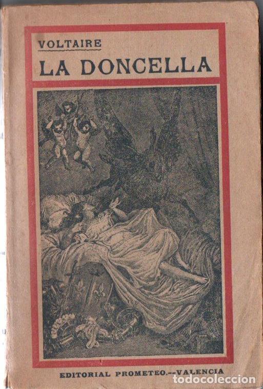 Libros antiguos: VOLTAIRE : LA DONCELLA (PROMETEO, 1919) - Foto 1