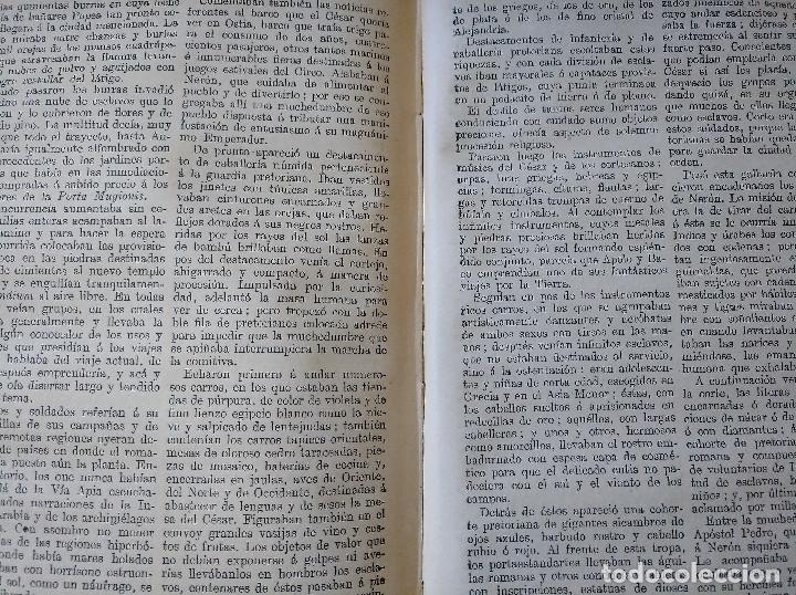Libros antiguos: &iquest;Quo Vadis?, Sienkiewicz, 1933 - Foto 5