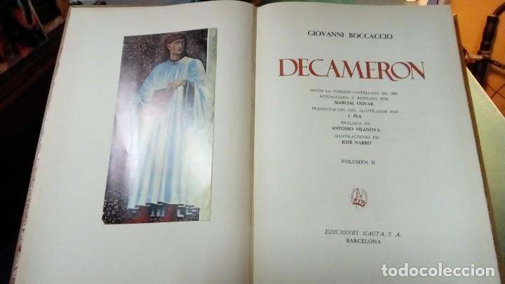 Libros antiguos: EL DECAMERON - Foto 2