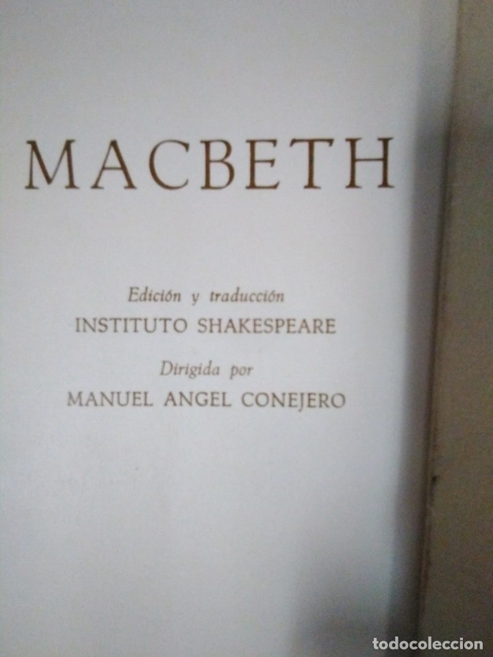 Libros antiguos: Macbeth - Foto 7