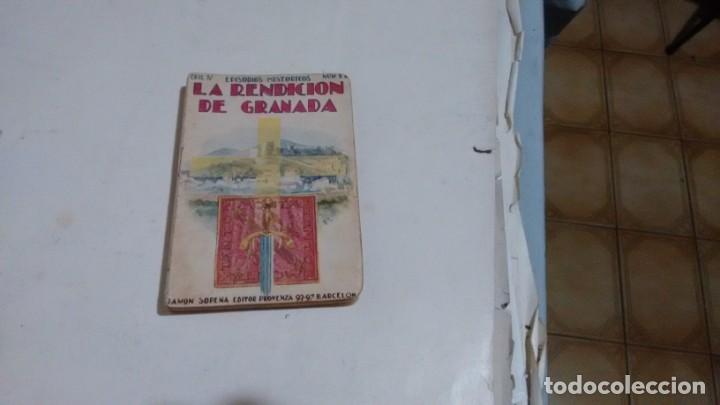 Libros antiguos: EPISODIOS HISTORICOS - NUMERO 11 - LA RENDICION DE GRANADA - - Foto 1