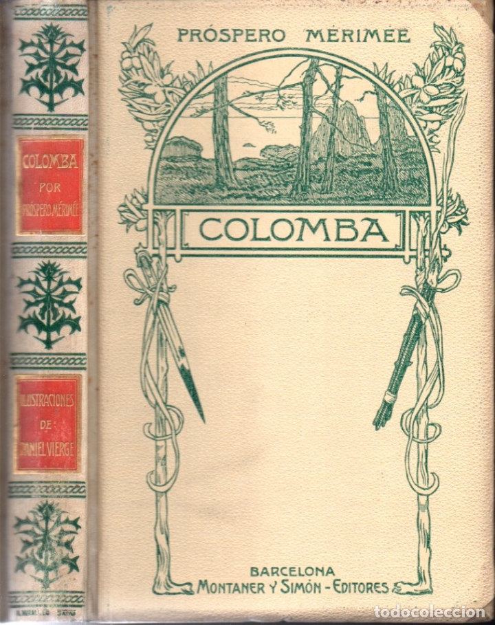 Libros antiguos: PR&Oacute;SPERO MERIM&Eacute;E : COLOMBA (MONTANER Y SIM&Oacute;N, 1908) - Foto 1