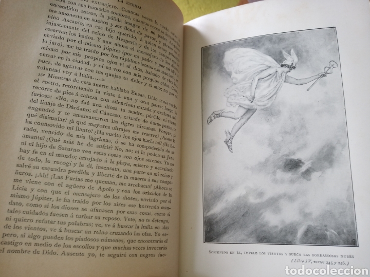 Libros antiguos: La Eneida. P.Virgilio Mar&oacute;n. - Foto 5