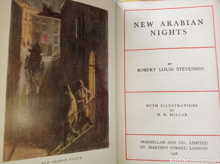 Libros antiguos: The Arabian Nights. Stevenson. - Foto 3