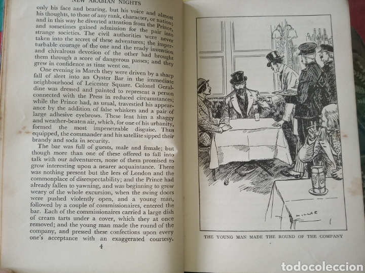 Libros antiguos: The Arabian Nights. Stevenson. - Foto 4