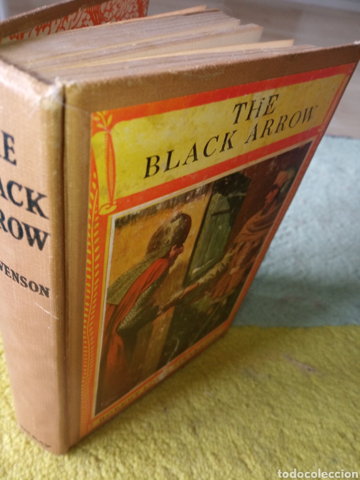 Libros antiguos: The black arrow. Stevenson - Foto 2