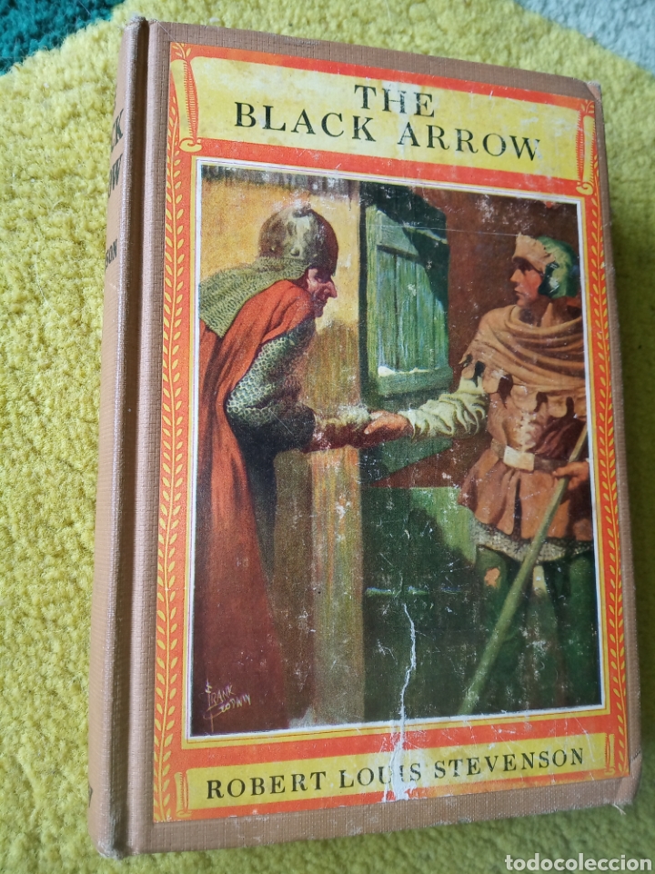 Libros antiguos: The black arrow. Stevenson - Foto 3