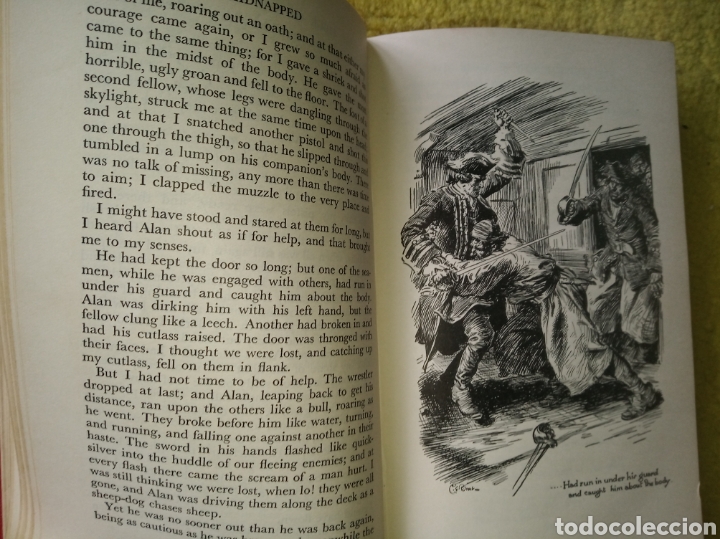 Libros antiguos: Kidnapped . Stevenson - Foto 4