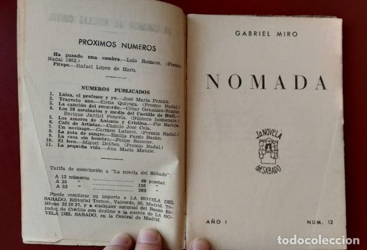Libros antiguos: NOMADA GABRIEL MIR&Oacute; - Foto 2