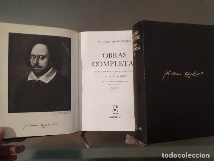 Libros antiguos: Obras completas Shakespeare - Editorial Aguilar - Foto 3
