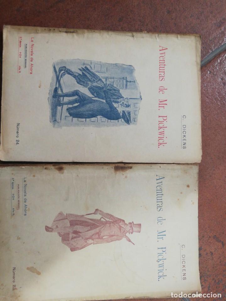Libros antiguos: Dickens. Aventuras de Mr. Pickwick. Tomo 1 y 2. - Foto 1