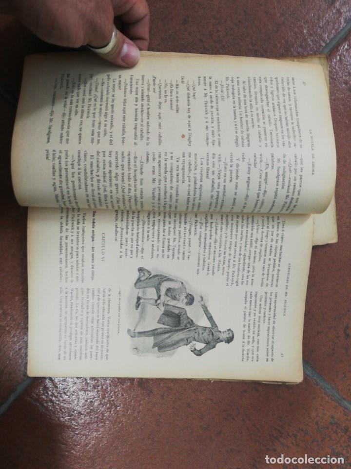 Libros antiguos: Dickens. Aventuras de Mr. Pickwick. Tomo 1 y 2. - Foto 4