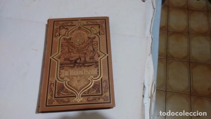 Libros antiguos: EBERS GEORG - IM BLAUEN HECHT - Foto 1
