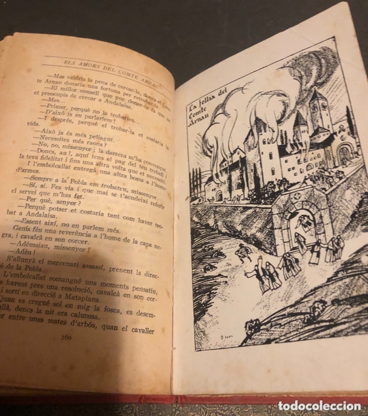 Libros antiguos: L- Els amors del Comte Arnau. 1924 - Foto 8
