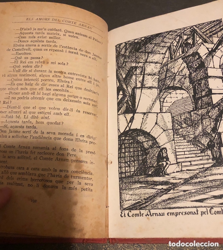 Libros antiguos: L- Els amors del Comte Arnau. 1924 - Foto 9