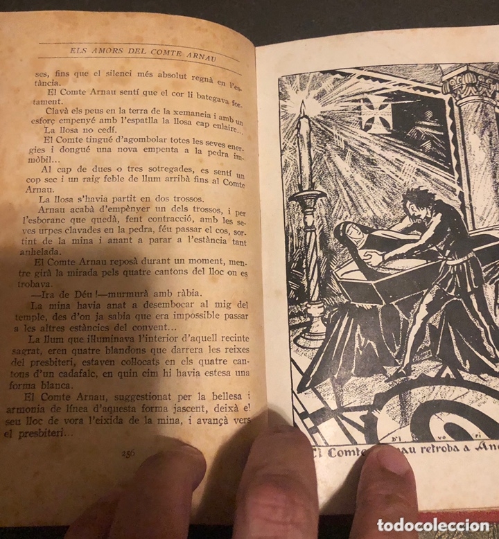 Libros antiguos: L- Els amors del Comte Arnau. 1924 - Foto 10