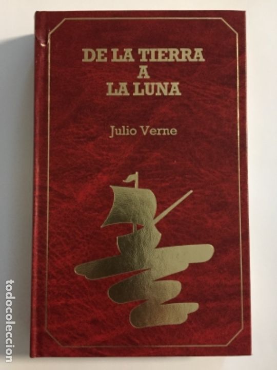 Libros antiguos: JULIO VERNE - de la Tierra a la Luna - Foto 1
