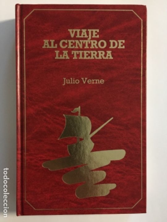 Libros antiguos: JULIO VERNE - viaje al centro de la tierra - Foto 1