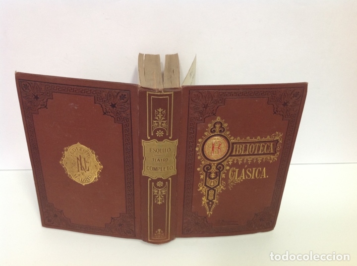 Libros antiguos: LAS SIETE TRAGEDIAS DE ESCHYLO 1880 - Foto 3