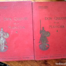 Libros antiguos: EL INGENIOSO HIDALGO DON QUIJOTE DE LA MANCHA 2 TOMOS COMPLETO GUSTAVO DORE VIUDA DE LUIS TASSO. Lote 175520812