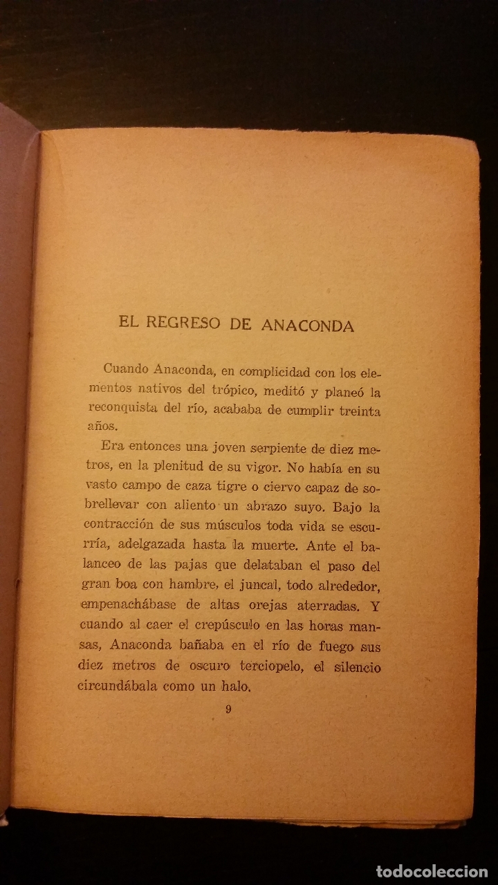 Libros antiguos: 1926 - HORACIO QUIROGA - LOS DESTERRADOS - 1&ordf; ED. - Foto 3