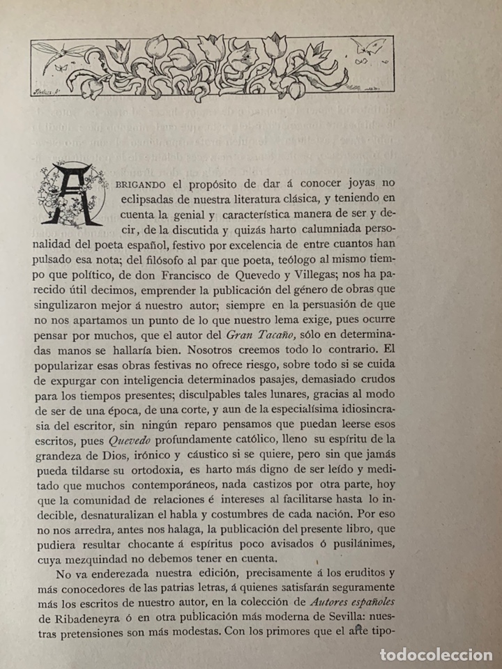 Libros antiguos: L- Obras Jocosas de Quevedo, 1899 - Foto 6