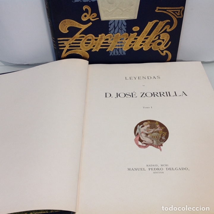 Libros antiguos: LEYENDAS DE JOSE ZORRILLA 1901 - Foto 2