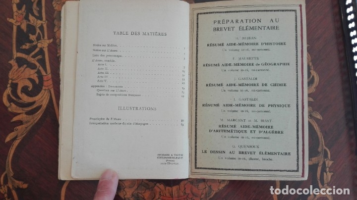 Libros antiguos: Moliere LAvare 1935 - Foto 5