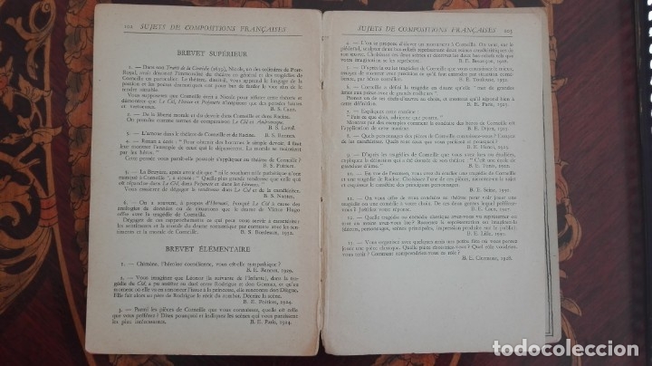 Libros antiguos: Corneille Le Cid 1935 - Foto 4