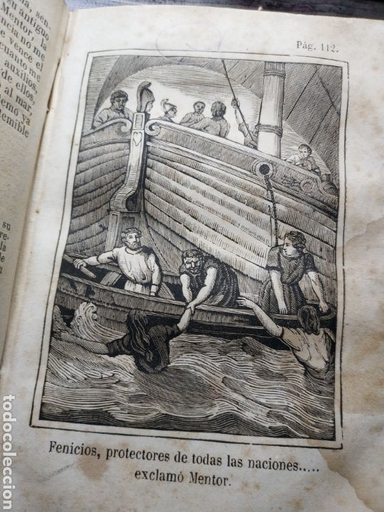 Libros antiguos: Aventuras de telemaco - 1868 - Foto 4