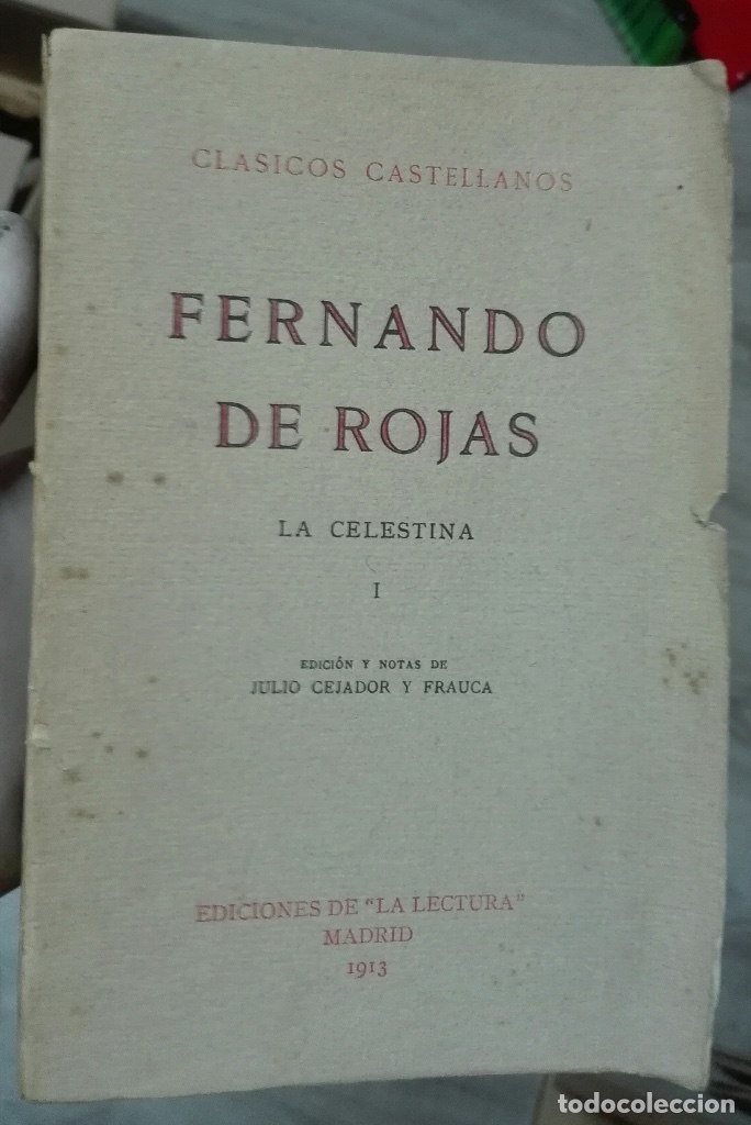 Libros antiguos: Fernando de Rojas. La Celestina. 1913 - Foto 1