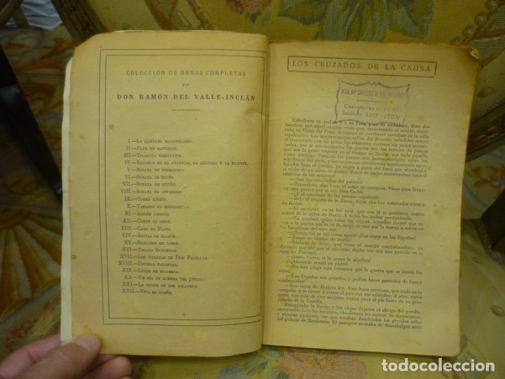 Libros antiguos: LA GUERRA CARLISTA, DE RAM&Oacute;N DEL VALLE-INCLAN. - Foto 5
