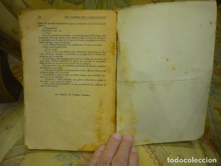 Libros antiguos: LA GUERRA CARLISTA, DE RAM&Oacute;N DEL VALLE-INCLAN. - Foto 9