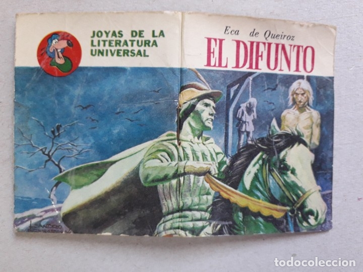 Libros antiguos: El difunto - Mini libro - Joyas de la literatura universal - Foto 1