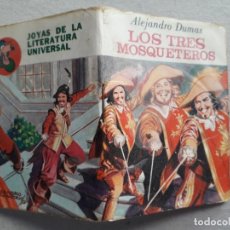 Libros antiguos: LOS TRES MOSQUETEROS (ALEJANDRO DUMAS) - MINI LIBRO - JOYAS DE LA LITERATURA UNIVERSAL