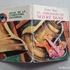 Libros antiguos: EL JOROBADO DE NOTRE DAME (VÍCTOR HUGO) - MINI LIBRO - JOYAS DE LA LITERATURA UNIVERSAL