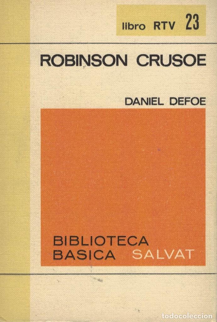 Libros antiguos: Daniel Defoe, Robinson Crusoe - Foto 1