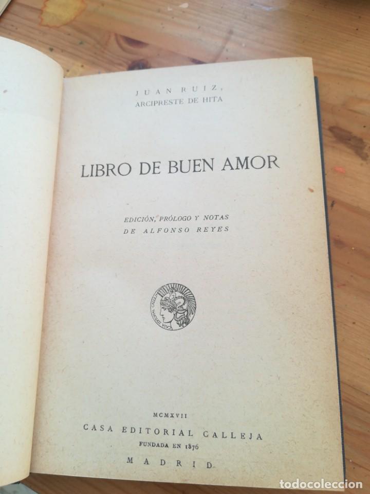 Libros antiguos: Libro del buen amor editorial calleja - Foto 1