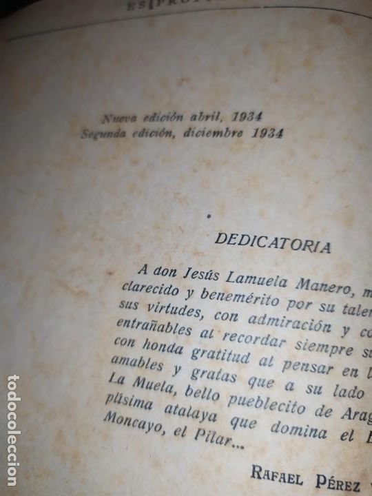 Libros antiguos: LA CLAVARIESA RAFAEL P&Eacute;REZ Y P&Eacute;REZ - Foto 18